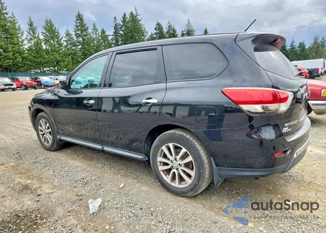 2014 Nissan Pathfinder S z USA, uszkodzony, nr VIN 5N1AR2MN5EC724621